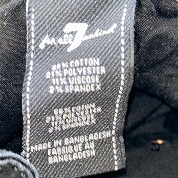 7 For All Mankind Kids Black Jeans - Picture 13 of 16